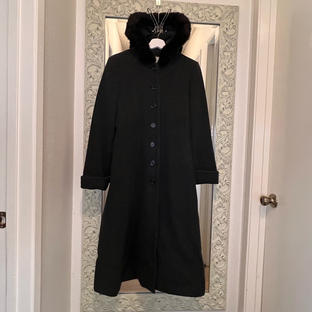 Wool woman coat